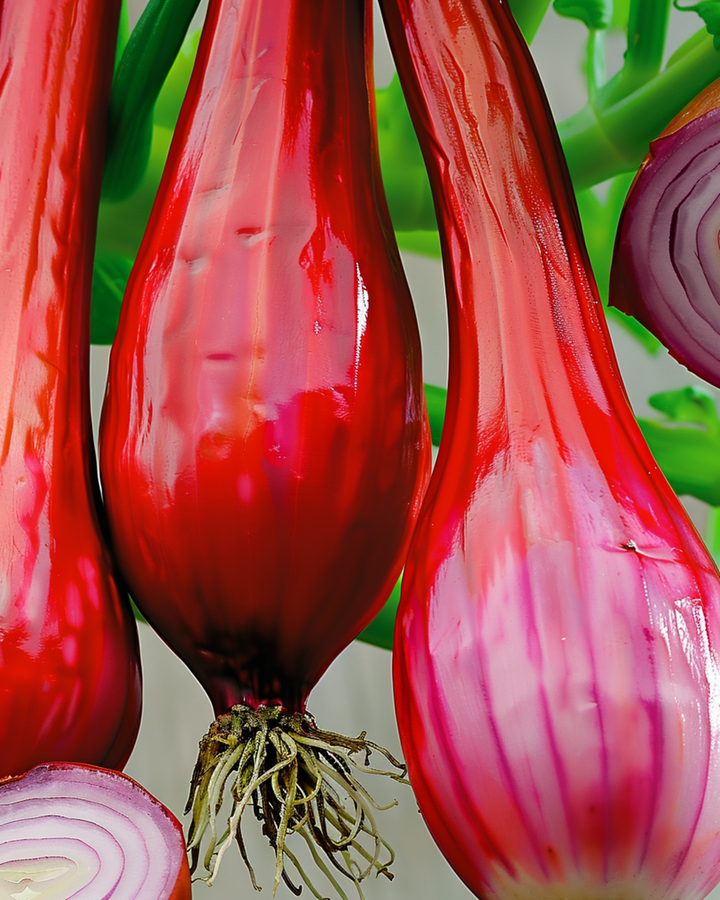 Onion Long Red From Florence seeds (Allium cepa) – annual vegetable