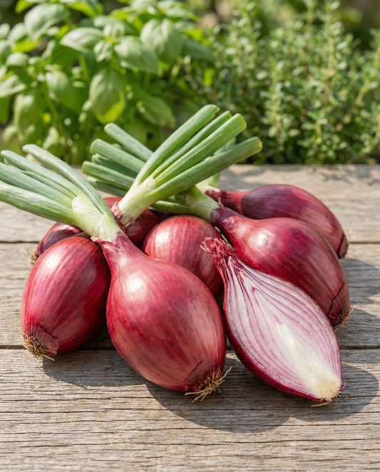 Cebula Tropea Rossa Lunga Medium Early (Allium cepa) – nasiona warzyw od SeedsChoice