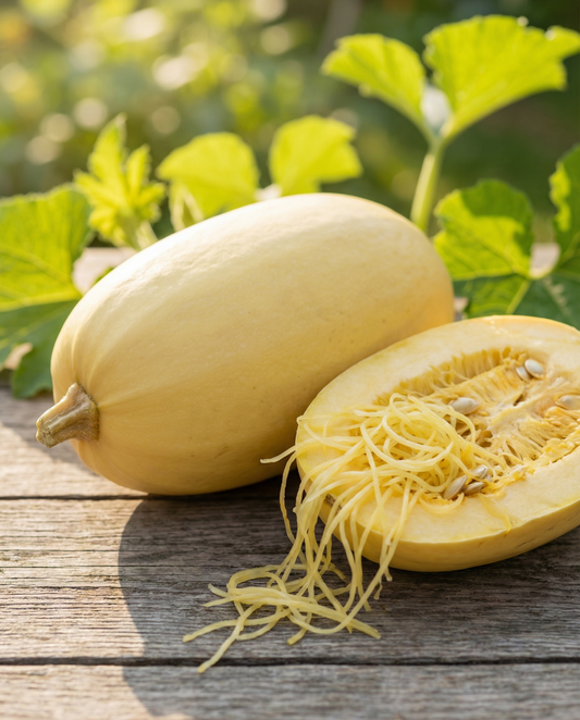 Dynia spaghetti (Cucurbita pepo) – nasiona jednorocznych warzyw od SeedsChoice