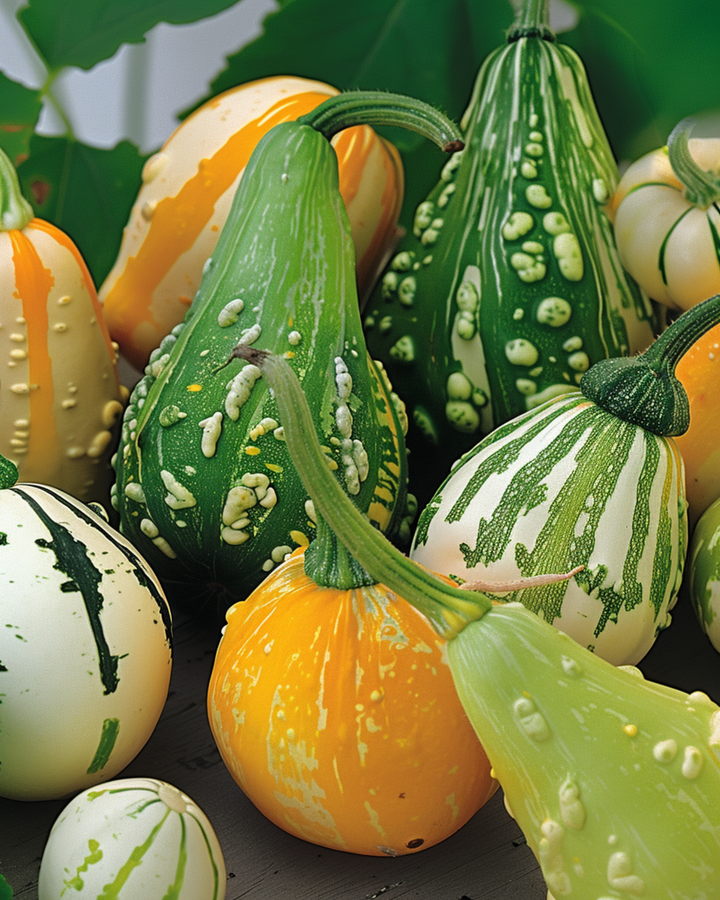 Nasiona ozdobnej tykwy Autumn Decor (Cucurbita pepo) – mieszanka jednoroczna
