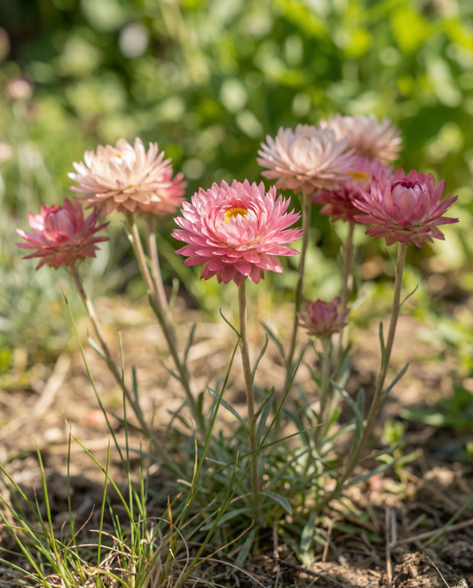 Double Mixed (Helipterum roseum) – nasiona kwiatów jednorocznych od SeedsChoice