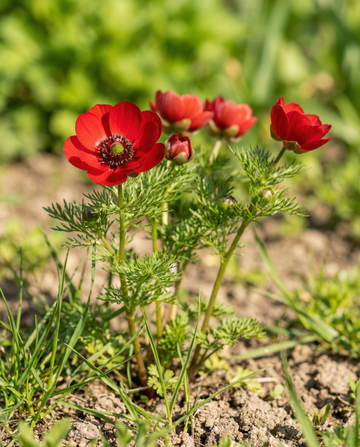 Miłek letni o czerwonych kwiatach (Adonis aestivalis) – nasiona jednorocznego kwiatu od SeedsChoice