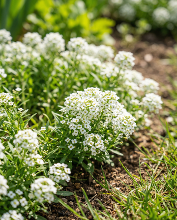 Alyssum Snowcloth (Lobularia maritima) – nasiona rośliny jednorocznej od SeedsChoice