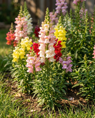 Lwia paszcza wysoka mieszana (Antirrhinum majus) – nasiona kwiatów jednorocznych od SeedsChoice