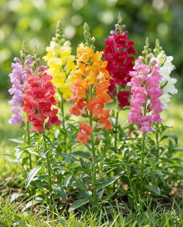 Lwia paszcza Mixed Semi Tall (Antirrhinum majus) – nasiona mieszanki jednorocznej od SeedsChoice