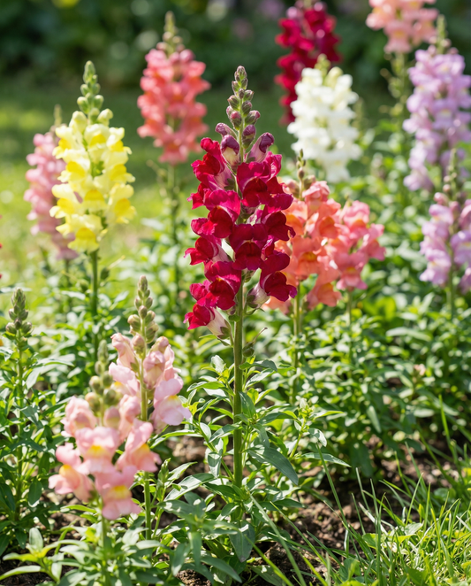 Lwia paszcza Tetraploid Mixed (Antirrhinum majus) – nasiona mieszanki jednorocznej od SeedsChoice