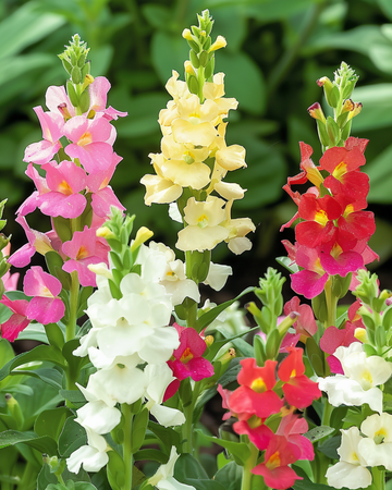 Nasiona lwiej paszczy Tom Thumb Dwarf Mixed (Antirrhinum majus) – mieszanka jednoroczna
