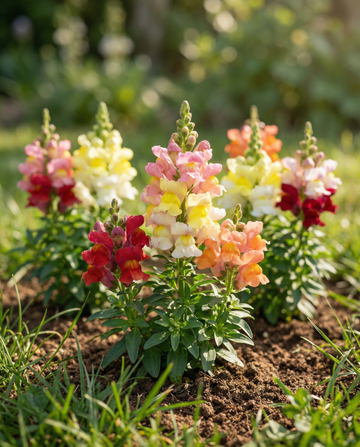 Lwia paszcza Tom Thumb Dwarf Mixed (Antirrhinum majus) – nasiona mieszanki jednorocznej od SeedsChoice