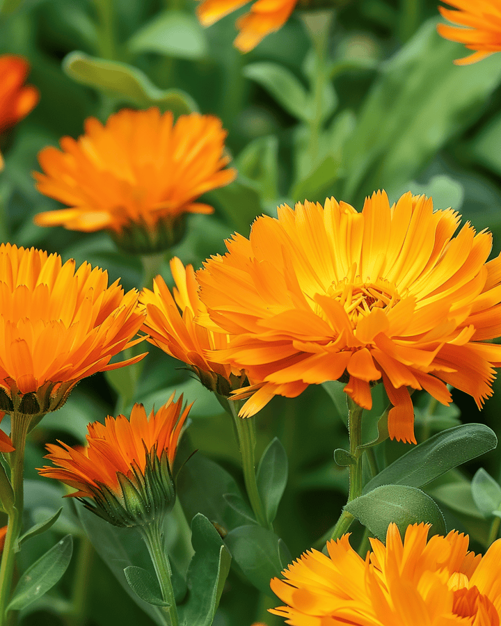 Nasiona nagietka lekarskiego Radio Orange (Calendula officinalis) – kwiat jednoroczny