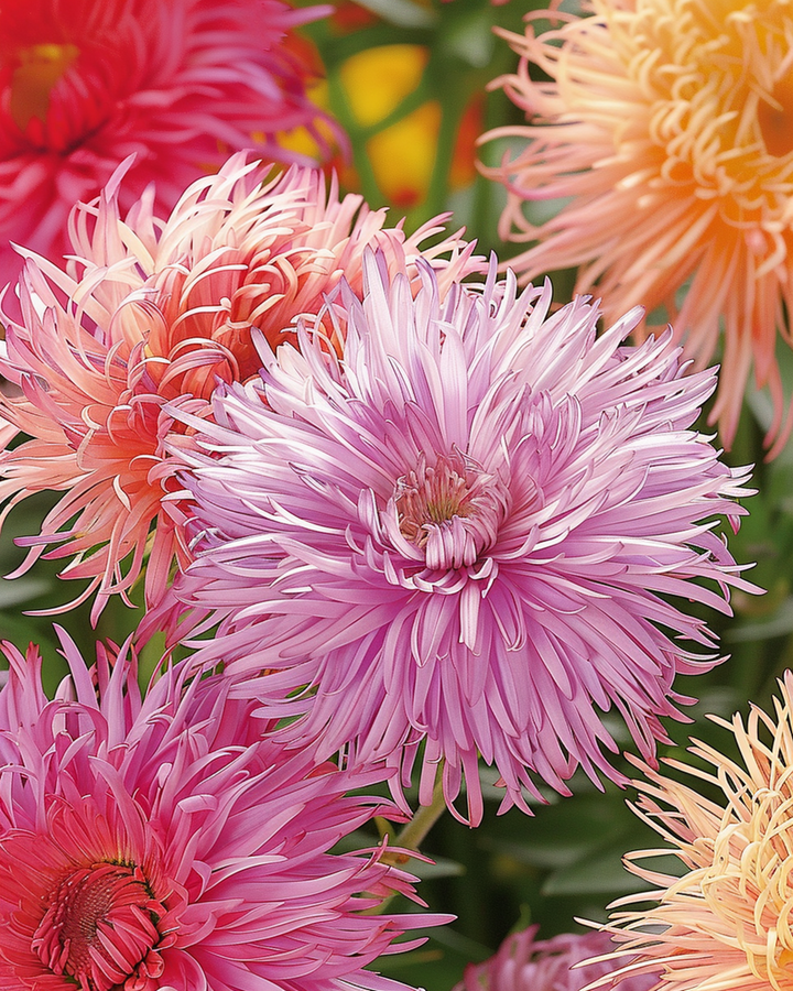 Nasiona astra Unicum Mixed Colors (Callistephus chinensis) – roczna mieszanka