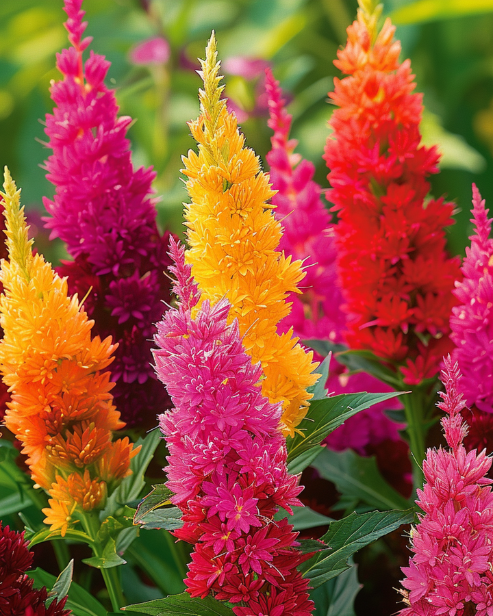 Nasiona Mix Plumosa Cut (Celosia argentea) – kwiat jednoroczny