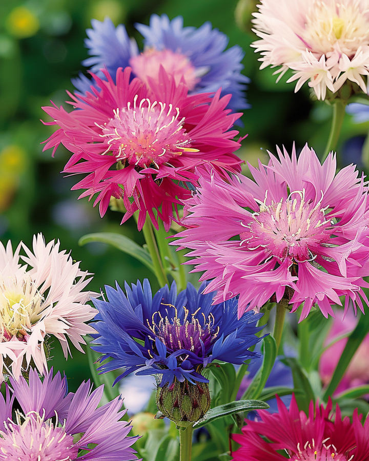 Sweet Sultan Mixed Colors seeds (Centaurea moschata) – annual mix