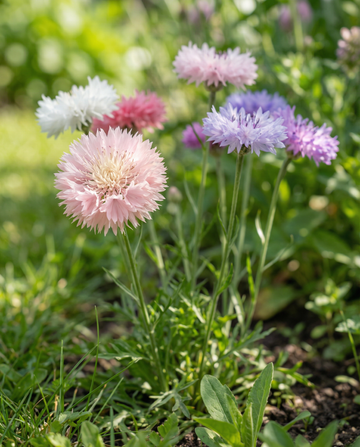 Sultan słodki w mieszanych kolorach (Centaurea moschata) – nasiona jednorocznej mieszanki od SeedsChoice