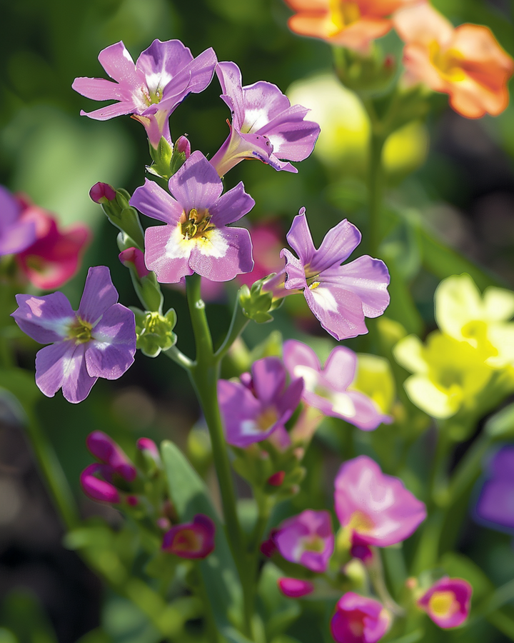 Nasiona Virginian Stock Mixed (Cheiranthus maritimus) – kwiat jednoroczny
