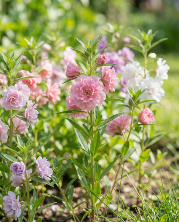 Double Flowered Mixed (Clarkia unguiculata) – nasiona jednorocznych kwiatów od SeedsChoice