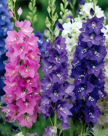Nasiona ostróżki Imperial Mixed (Delphinium consolida) – mieszanka roczna