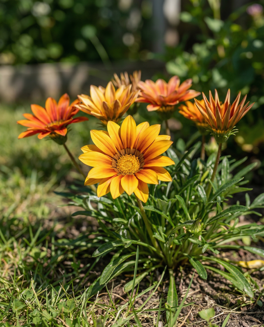 Treasure Sunshine Mix (Gazania splendens) – nasiona kwiatów jednorocznych od SeedsChoice