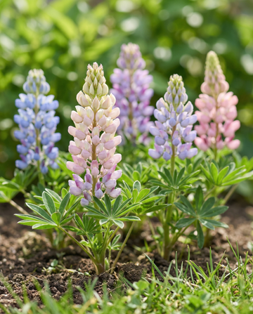 Łubin Pixie Delight (Lupinus nanus) – roczne nasiona kwiatów od SeedsChoice