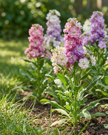 Nasiona lewkonii letniej (Matthiola incana) – mix odmian jednorocznych od SeedsChoice