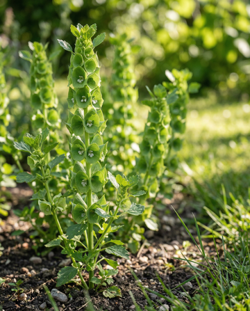 Dzwonki irlandzkie cięte (Moluccella laevis) – nasiona kwiatów jednorocznych od SeedsChoice