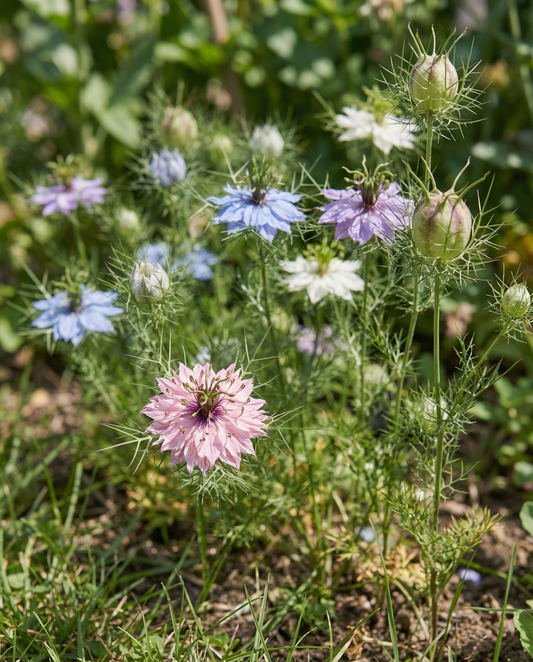 Czarnuszka ogrodowa Persian Jewels (Nigella damascena) – nasiona mieszanki jednorocznej od SeedsChoice