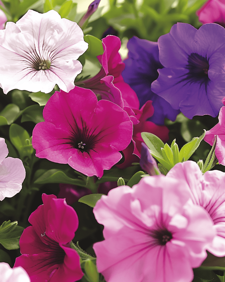 Nasiona Dwarf Mixed Compact (Petunia hybrida) – kwiat jednoroczny
