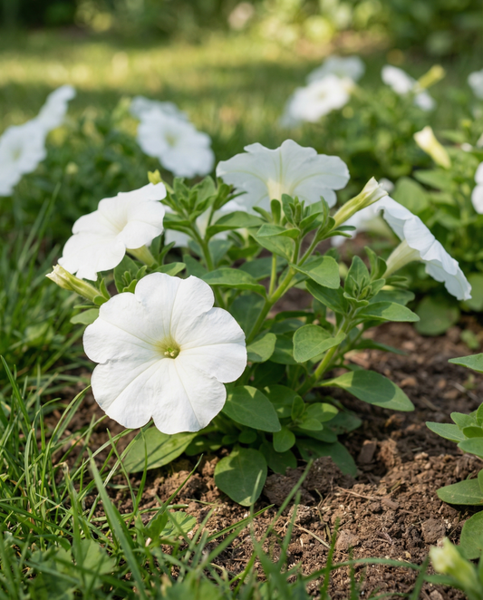 Snowball (Petunia hybrida) – nasiona rośliny jednorocznej od SeedsChoice