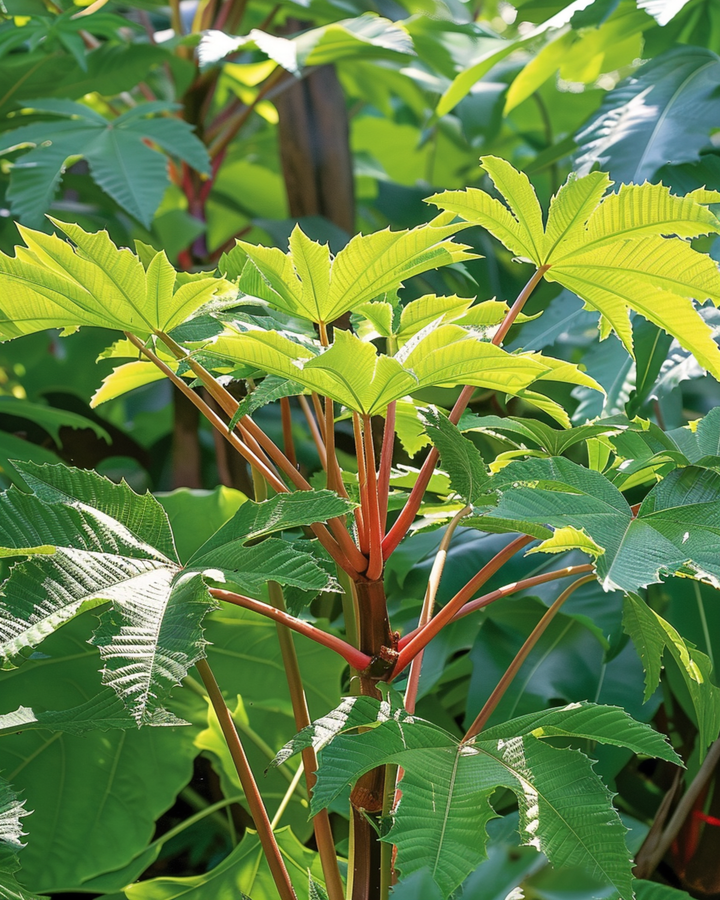 Nasiona Wonderboom 250 Cm (Ricinus communis) – kwiat jednoroczny