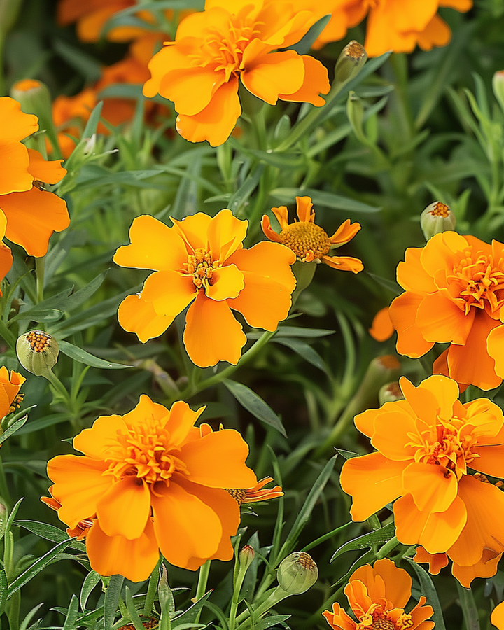 Nasiona Orange Gem (Tagetes tenuifolia) – kwiat jednoroczny