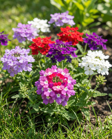 Mixed (Verbena hybrida) – annual flower seeds from SeedsChoice
