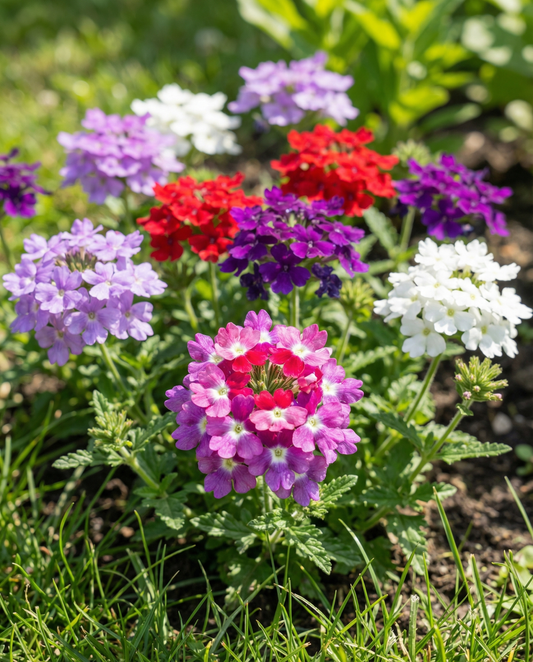 Mieszanka (Verbena hybrida) – nasiona jednorocznych kwiatów od SeedsChoice