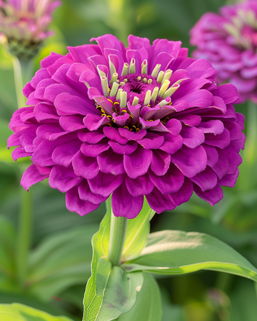 Nasiona Royal Purple (Zinnia elegans) – odmiana jednoroczna