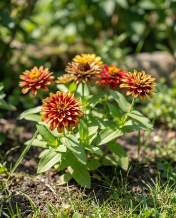 Persian Carpet (Zinnia haageana) – nasiona jednoroczne od SeedsChoice