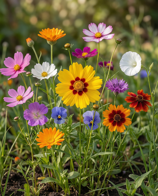 Mieszanka dla motyli i pszczół – nasiona jednorocznych kwiatów od SeedsChoice