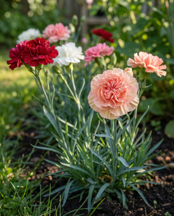 Goździk Grenadin Mixed (Dianthus caryophyllus) – nasiona dwuletnich roślin w mieszance barw od SeedsChoice