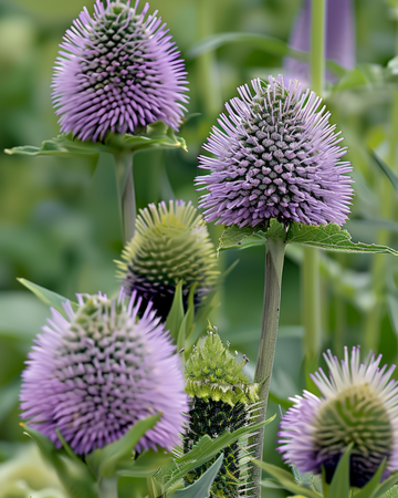 Nasiona szczeci sukienniczej (Dipsacus sativus) – kwiat dwuletni