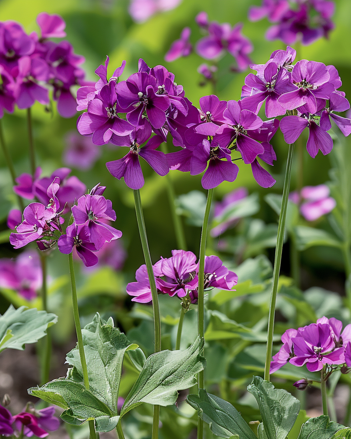 Nasiona miesiącznicy fioletowej (Lunaria annua) – roślina dwuletnia