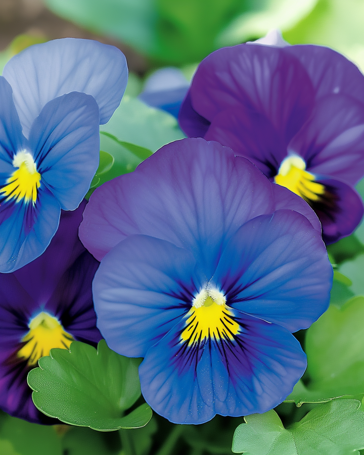 Nasiona bratka Ullswater (Viola wittrockiana) – dwuletni kwiat