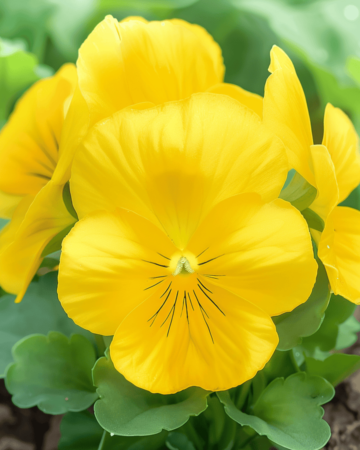 Nasiona bratka Coronation Gold (Viola wittrockiana) – kwiat dwuletni