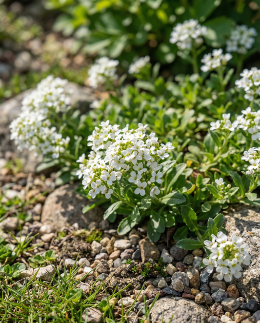 Rock Cress Snowball (Arabis alpina) – nasiona wieloletnich roślin od SeedsChoice