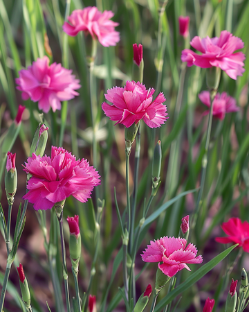 Nasiona goździka okazałego Carmine Rose (Dianthus deltoides) – bylina