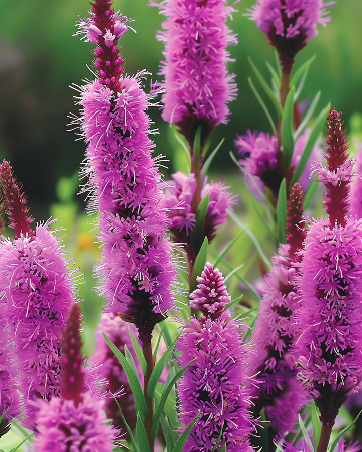 Nasiona liatry kłosowej (Liatris spicata) – bylina kwiatowa