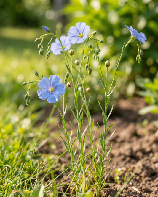 Len niebieski (Linum perenne) – nasiona kwiatów wieloletnich od SeedsChoice