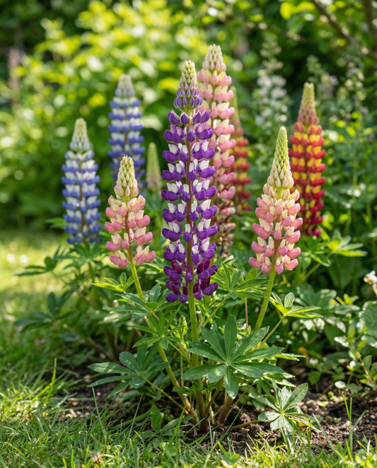 Łubin Russell Hybrids Mixed (Lupinus polyphyllus) – nasiona bylinowego kwiatu od SeedsChoice