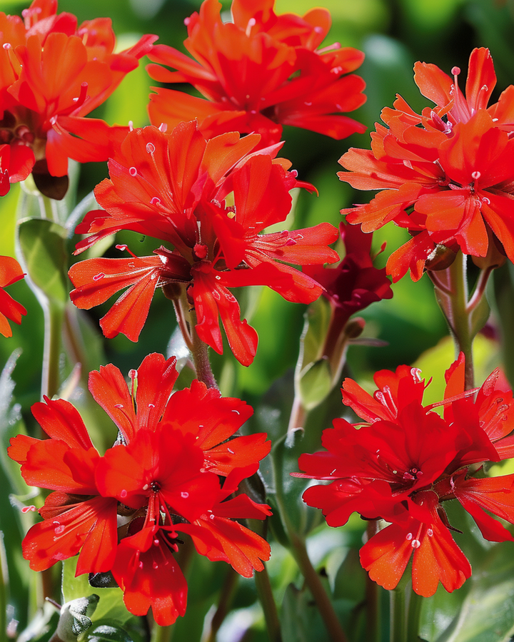 Nasiona gorycznika maltańskiego (Lychnis chalcedonica) – bylina