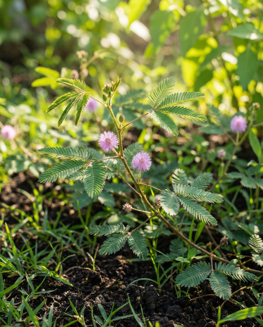 Sensitive Plant (Mimosa pudica) – nasiona byliny kwiatowej od SeedsChoice