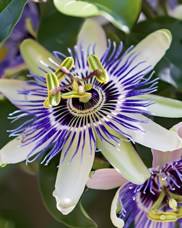 Nasiona męczennicy (Passiflora caerulea) – bylina kwiatowa