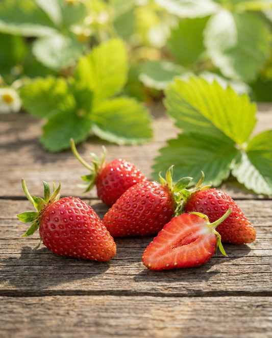 Alpine Strawberry Baron Von Solemacher Red Fruit (Fragaria vesca) – perennial seeds from SeedsChoice