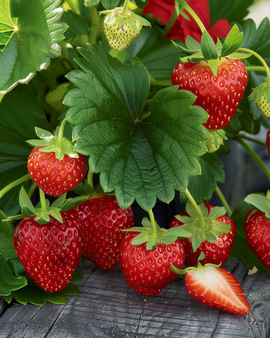 Strawberry Ruby Ann F1 Seeds Fragaria Ananassa Perennial