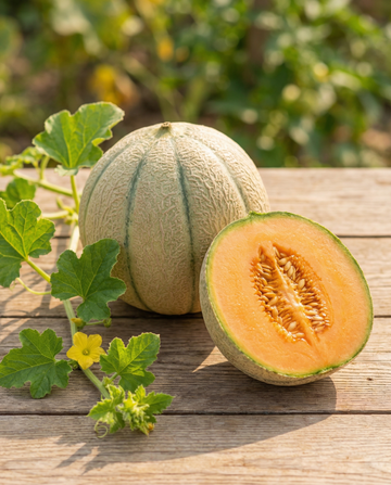Melon Charentais (Cucumis melo) – nasiona jednorocznych warzyw od SeedsChoice